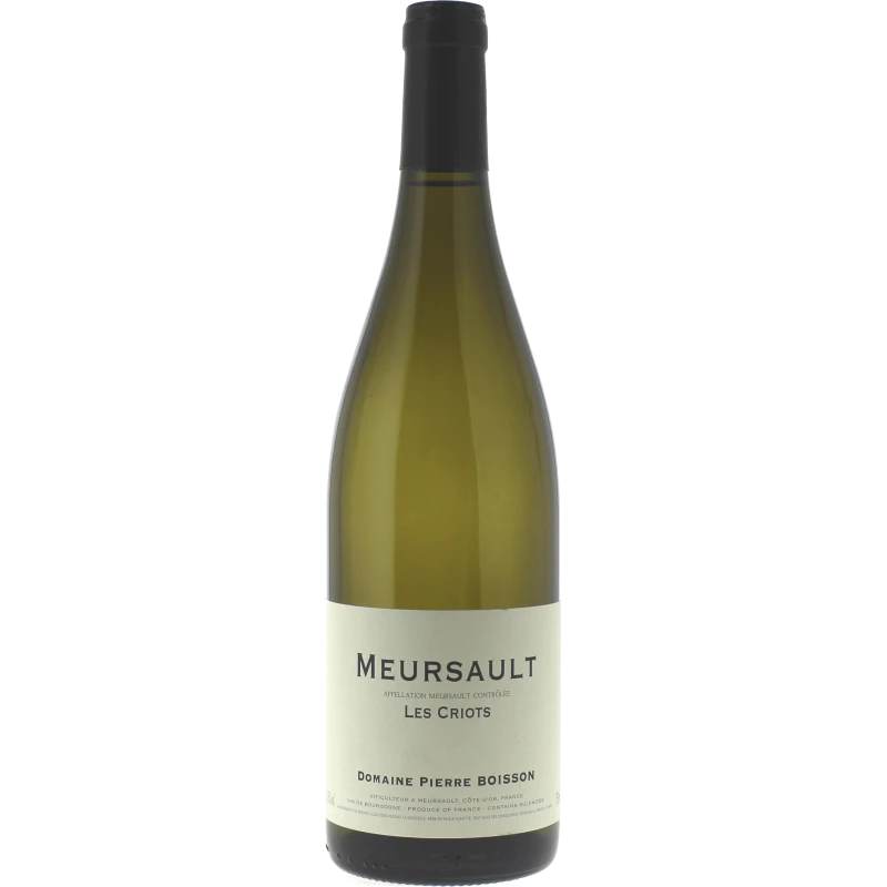 MEURSAULT 2023  "LES CRIOTS" DOMAINE PIERRE BOISSON